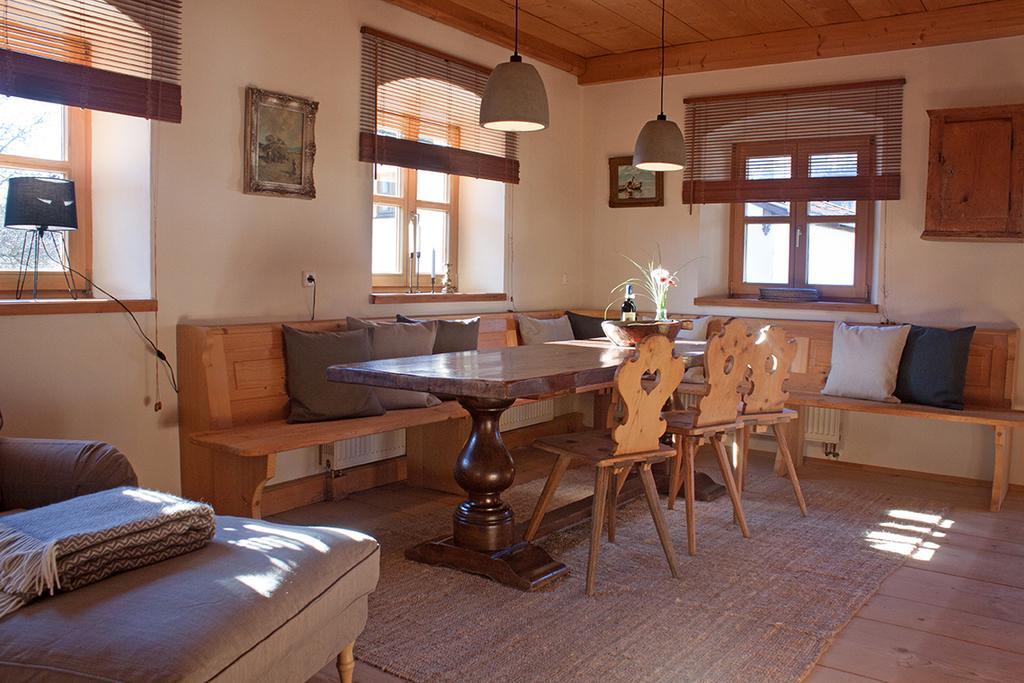 Ferienwohnung Haus am Salinenweg Grassau  Exterior foto