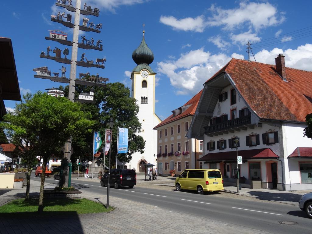 Ferienwohnung Haus am Salinenweg Grassau  Exterior foto